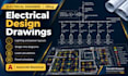 design electrical drawings, autocad layouts and load calculations