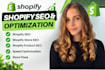 do shopify SEO, store optimization and speed optimization