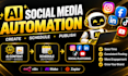 automate social media content generation and posting