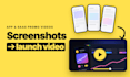 create a saas or app promo video with modern motion graphics
