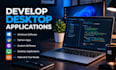 develop desktop applications, windows software, custom software, python apps