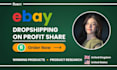 do ebay dropshipping on profit share