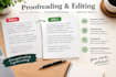 proofread and correct grammar, spelling and punctuation