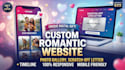 create couple customized website
