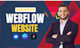 create a modern webflow landing page