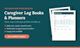 design a caregiver log book interior for amazon KDP