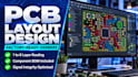 route your custom pcb layout and generate factory ready gerbers