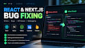 fix bugs in react nextjs and nodejs applications