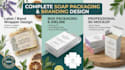 design professional soap packaging and soap label design