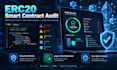 audit erc20 smart contracts for evm logic flaws, gas optimization,code risks