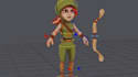 create low poly 3d models, mid poly 3d assets, stylized 3d game assets