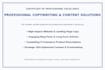 do professional copywriting and content writing