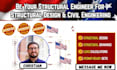 be your structural engineer for structural design and civil engineering