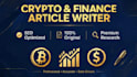 seo optimized crypto and finance articles and blog posts