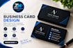 design a modern buisness card for your brand