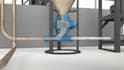 create 3d industrial animation machinery factory process plant visualization