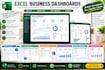 create a custom excel business dashboard and spreadsheet
