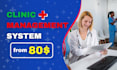 build a clinic management system with appointment booking