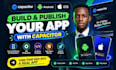 convert base44 lovable to capacitor ios android app publish app store play store