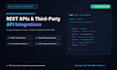 develop rest api and third party api integration