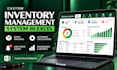 create a custom excel inventory management system with automation