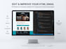 edit existing HTML email template