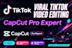 edit viral tiktok videos with capcut editing