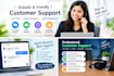 provide professional customer support and live chat support