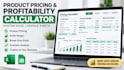create a pricing and profitability calculator in excel
