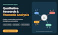 do qualitative research, coding and thematic analysis