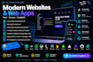 build modern responsive website and andriod app