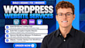 build wordpress landing page, elementor sales funnel, lead generation page
