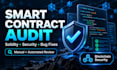 do smart contract audit, blockchain security code review and solidity testing