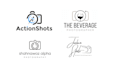 design camera , photographer , drone camera and photography logo