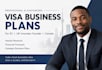 write e2 visa and UK innovator founder business plans