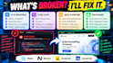 fix react js, next js bugs, errors and deployment issues