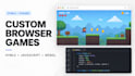 develop html game, bowser game, with phaser, javascript game, webgl game