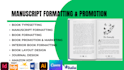 manuscript formatting, book promotion, kindle formatting, ingramspark formatting