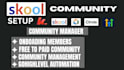 build and customize your skool community and online course