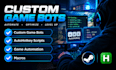 create custom game bots, autohotkey scripts, game automation and macros