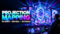 project mapping vj loops led wall stage visuals 3d animation resolume mapping