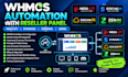 develop whcms automation wit reseller panel mega ott, strong8k, dream4k, zen4k