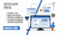 build airtable softr glide webapp client portal softr  portal membership