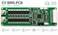 design ev bms pcb, lithium battery management, cell balancing and protection