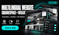 create a multilingual squarespace website with weglot