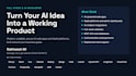 build ai web application, develop ai software, and create full stack website