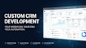 develop custom CRM software and web applications as full stack web  developer