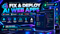 build fix deploy lovable ai apps with claude supabase replit