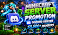 minecraft server promotion, active server advertise