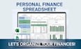 create a personal finance spreadsheet, budget and expense tracker